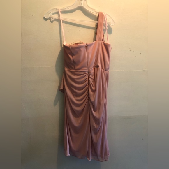 pink dress with gems on strap - Picture 2 of 4